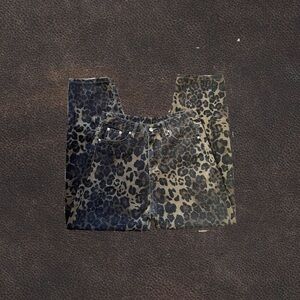 Leopard Print Jeans